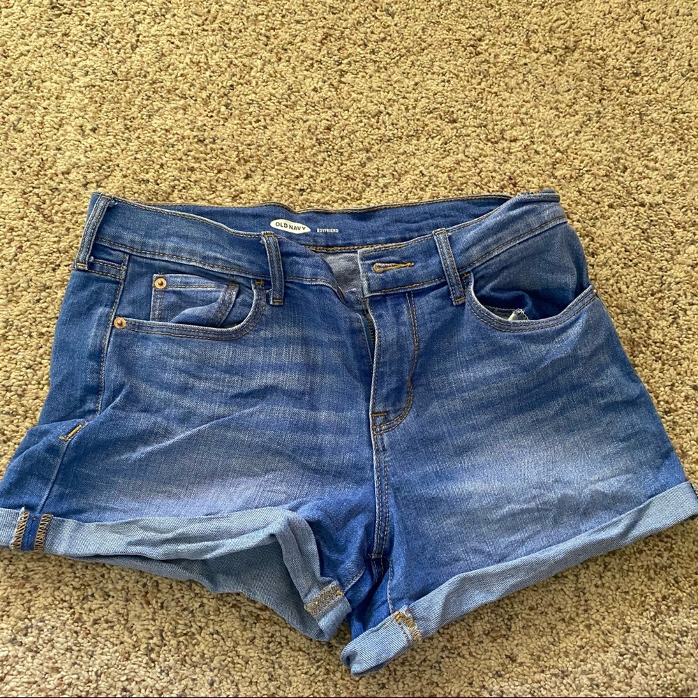 Old Navy Boyfriend Denim Shorts Size 4